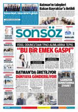 BATMAN SONSÖZ
