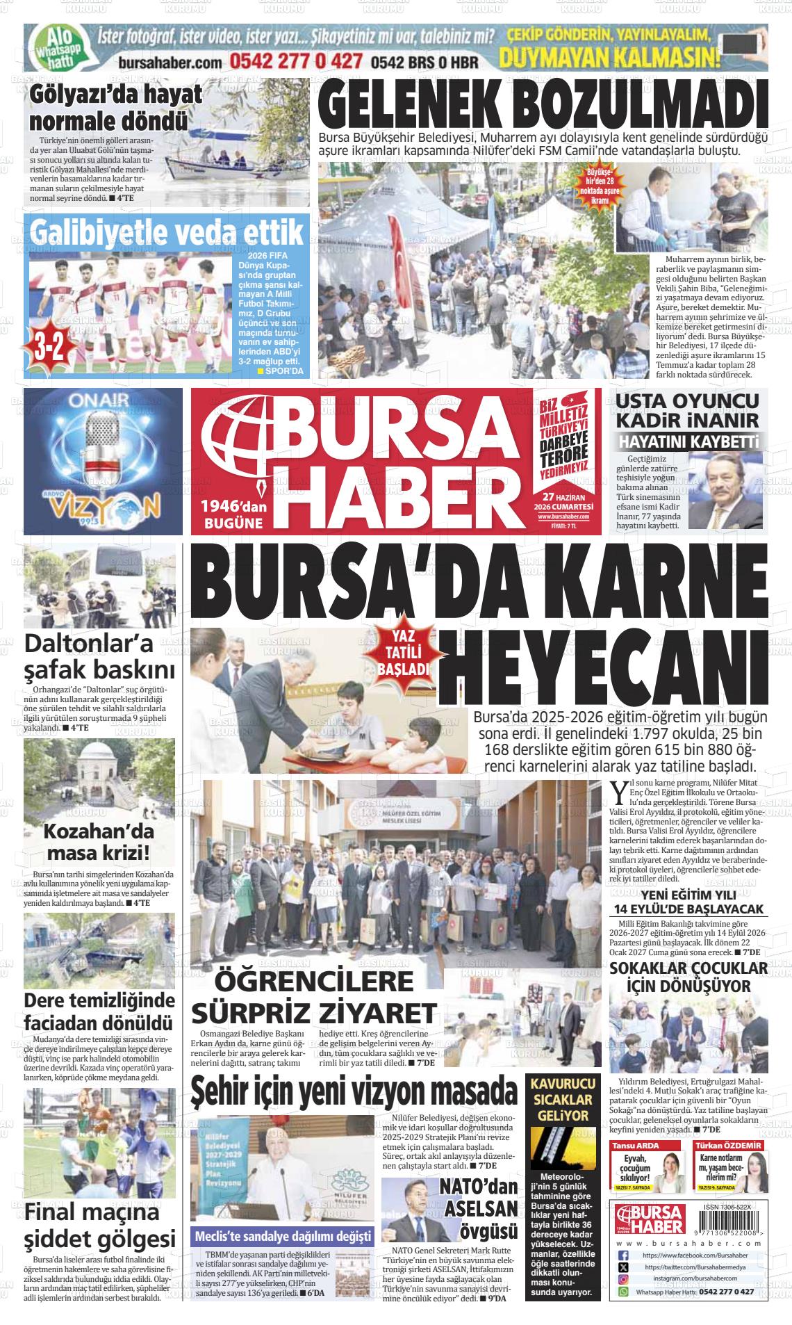 BURSA HABER