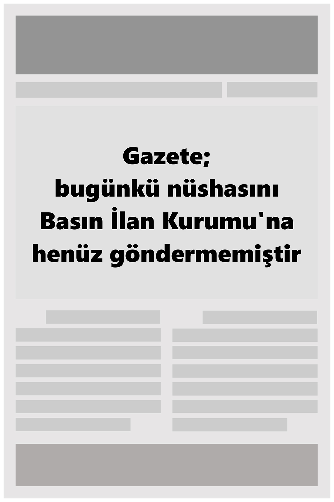 GAZETE BURSA