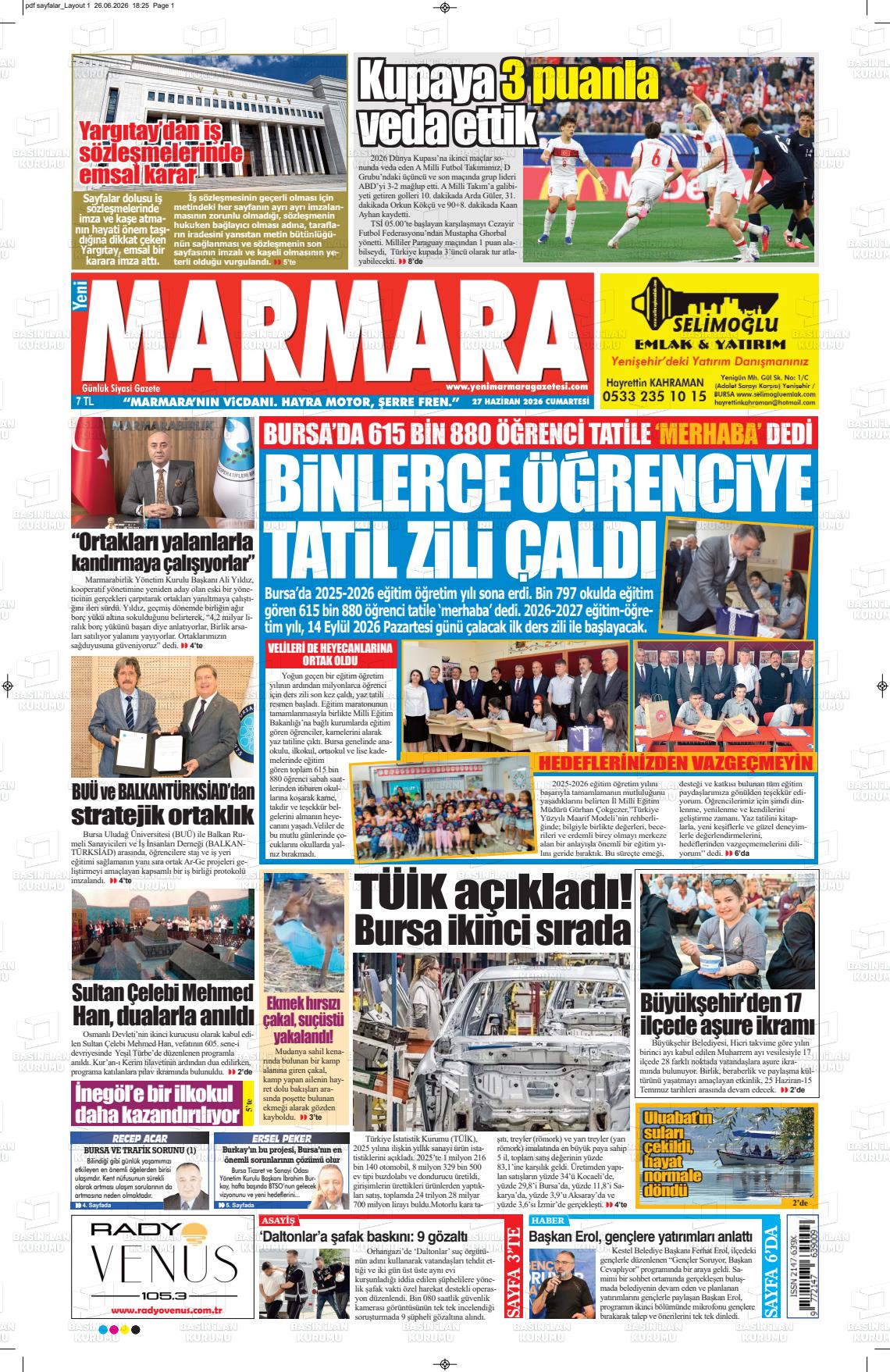 YENİ MARMARA