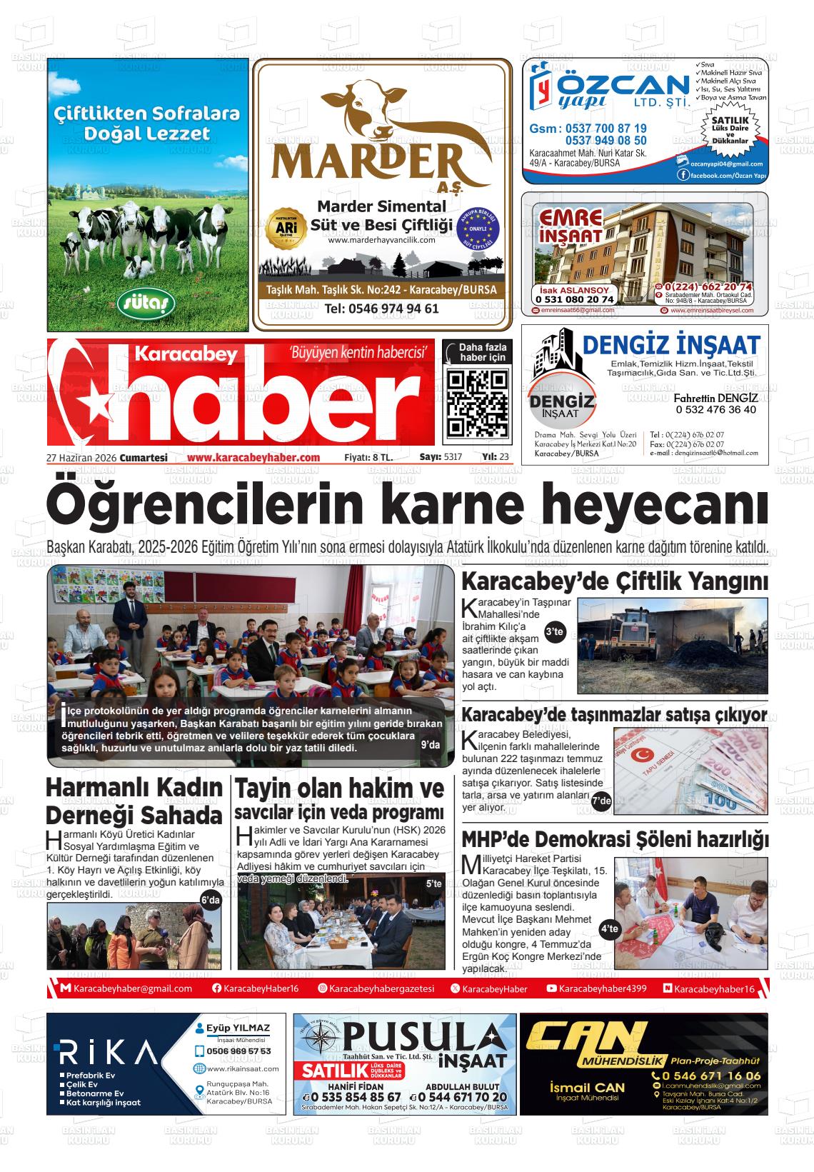 KARACABEY HABER